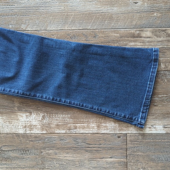 ABERCROMBIE & FITCH "High Rise Boot" bootcut jeans sz 6R / 28x33.33.25L NWT - Picture 7 of 9